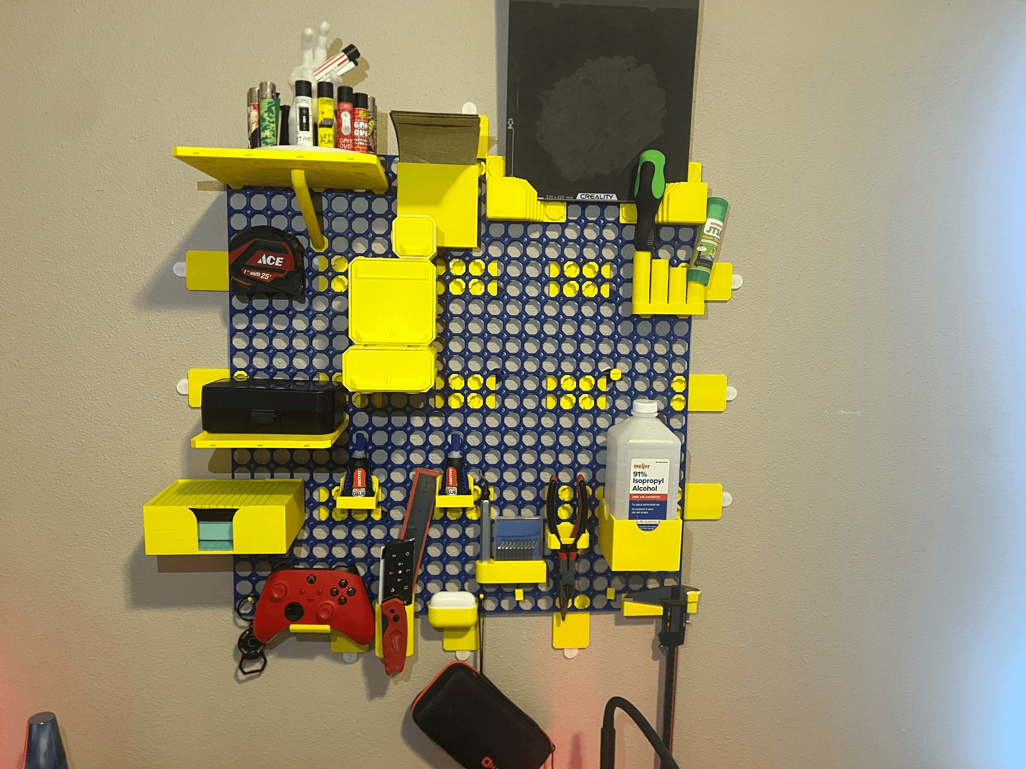 Multiboard-style modular wall panel